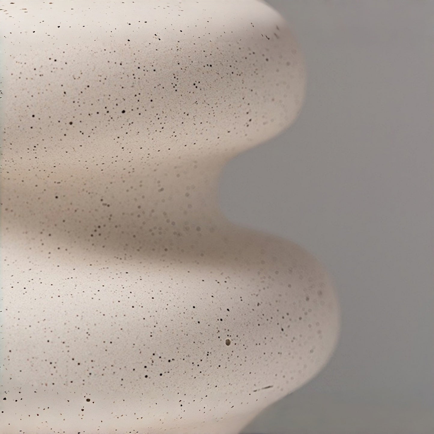 Ripple Silhouette Ceramic Vase