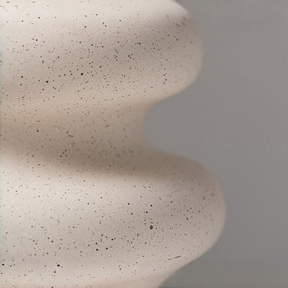 Ripple Silhouette Ceramic Vase