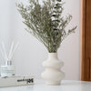 Ripple Silhouette Ceramic Vase